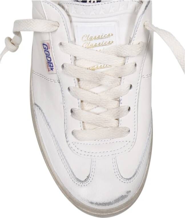 Golden Goose Nappa Leren Glitter Hak Schoenen White Dames