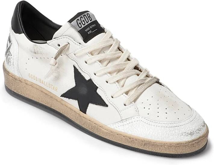 Golden Goose Nappa Leren Ster Trainers White Heren