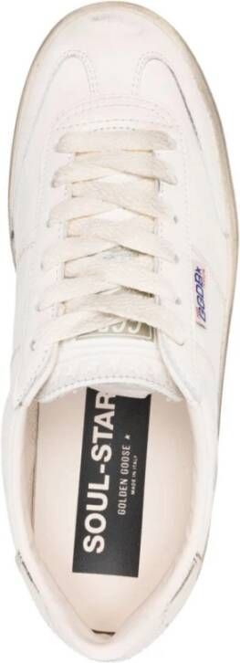 Golden Goose Nappa Leren Tong Hiel Schoenen White Dames