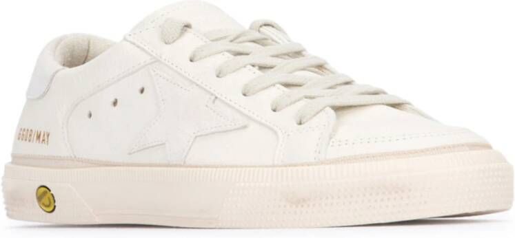 Golden Goose Nappa Suede High Top Sneakers White Dames