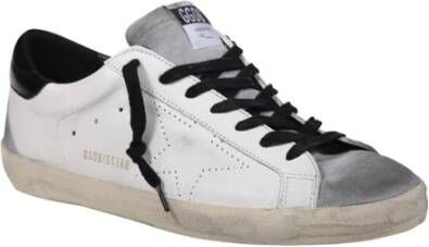 Golden Goose Nappa Suede Leren Hak Sneakers White Heren