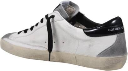 Golden Goose Nappa Suede Leren Hak Sneakers White Heren