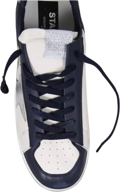 Golden Goose Nappa Upper Star Toe and Heel Blue Heren