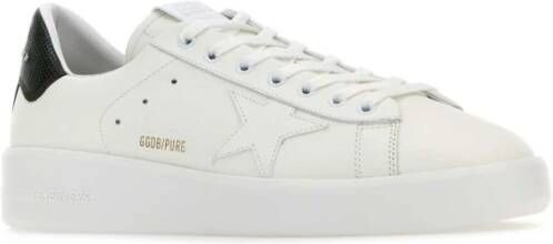 Golden Goose Nieuwe Witte Leren Sneakers White Heren