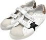 Golden Goose Old School Wit Zwart Ster Luipaard White Dames - Thumbnail 3