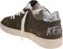 Golden Goose Olijfgroene Suede Ball Star Sneakers Green Heren - Thumbnail 8