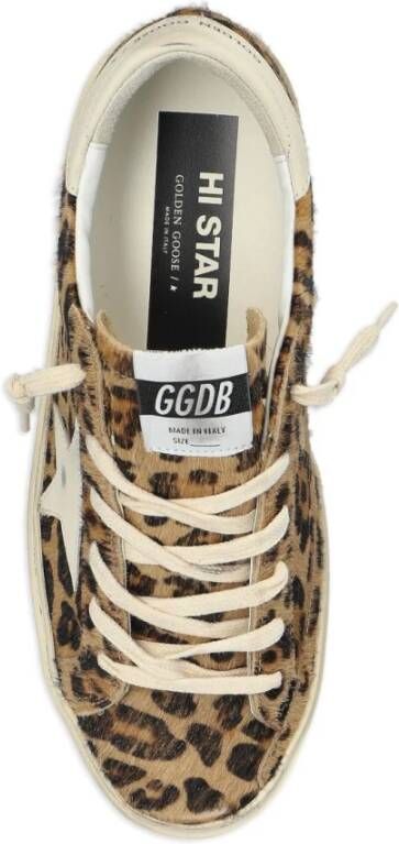 Golden Goose Platte schoenen in gouden stijl Brown Dames