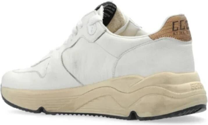 Golden Goose Platte schoenen voor vrouwen White Dames