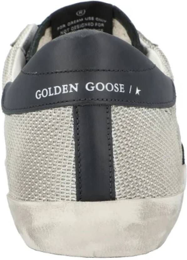 Golden Goose Polyester sneakers Gray Heren