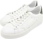 Golden Goose Purestar Leren Canvas Sneakers Wit Groen White Heren - Thumbnail 3