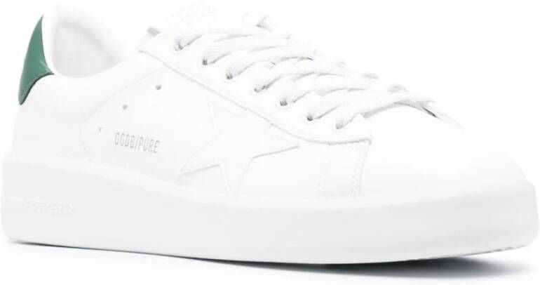 Golden Goose Purestar Leren Sneakers White Heren