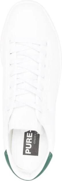 Golden Goose Purestar Leren Sneakers White Heren