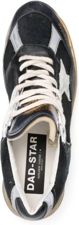 Golden Goose Retro Dad Star Hardloopschoenen Black Heren