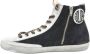 Golden Goose Ribfluweel Zwart Wit Zilver Sneakers Black Dames - Thumbnail 2