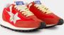 Golden Goose Rode Marathon Hardloopschoenen met Zilveren Ster Red Dames - Thumbnail 6