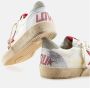 Golden Goose Rode Ster Swarovski Kristal Hiel Sneakers White Dames - Thumbnail 4