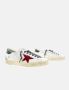 Golden Goose Rode Suède SuperStar Sneakers Groene Hiel White Heren - Thumbnail 2