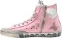 Golden Goose Rose Silver Star Sneakers Pink Dames - Thumbnail 2