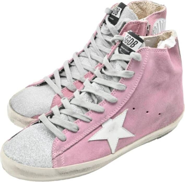 Golden Goose Roze Francy Sneakers Pink Dames