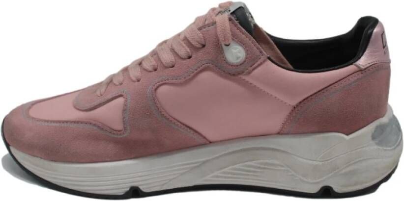 Golden Goose Roze Hardloopschoenen Authenticiteitskaart Pink Dames