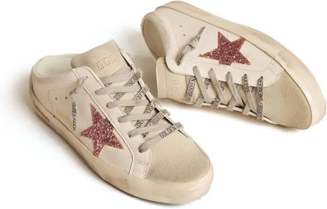 Golden Goose Roze Super-Star Sabot Sneakers Pink Dames