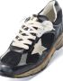 Golden Goose Gebruikte Look Sneaker met Zilveren Canvas Ster Black Dames - Thumbnail 5