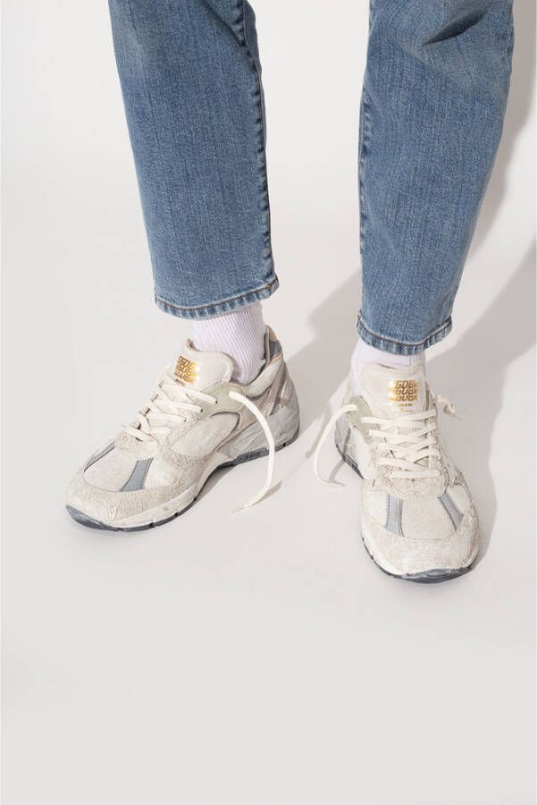 Golden Goose Running Dad Sneakers Wit Dames