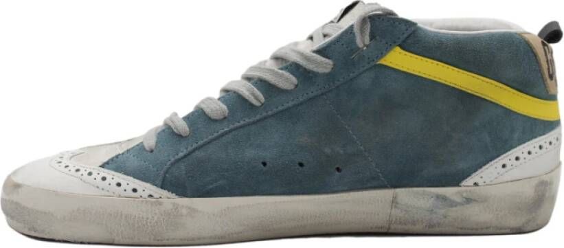 Golden Goose Sky Blue Mid Star Sneakers Multicolor Heren