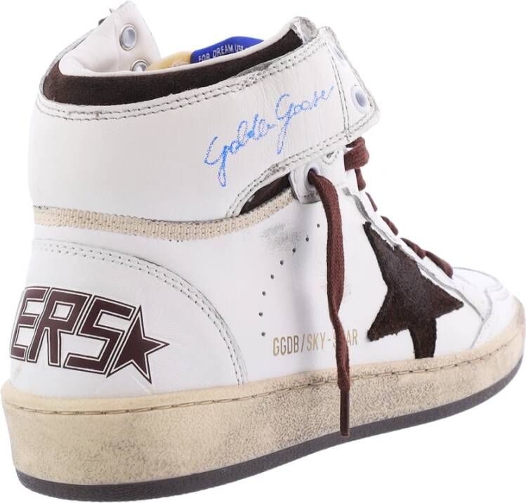 Golden Goose Sky Star Nappa Sneakers Wit Dames