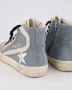 Golden Goose Low-Top Sneakers Dames Slide Wave in blauw - Thumbnail 8