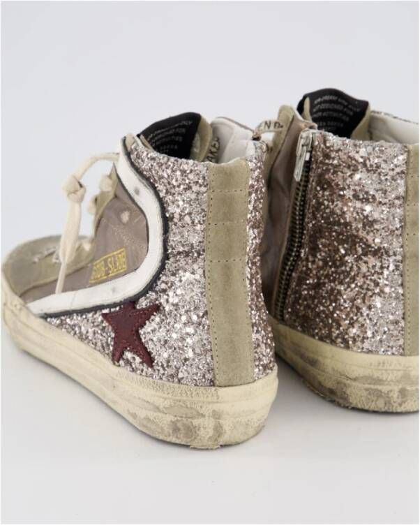 Golden Goose Slide Sneakers Brown Dames