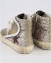 Golden Goose Gelamineerde Glitter High Top Sneakers Beige Dames - Thumbnail 6