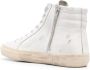 Golden Goose Witte Leren Slide Sneakers met Messing Details White Dames - Thumbnail 11