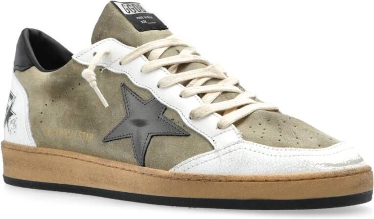 Golden Goose Sneakers Ball Star Green Heren