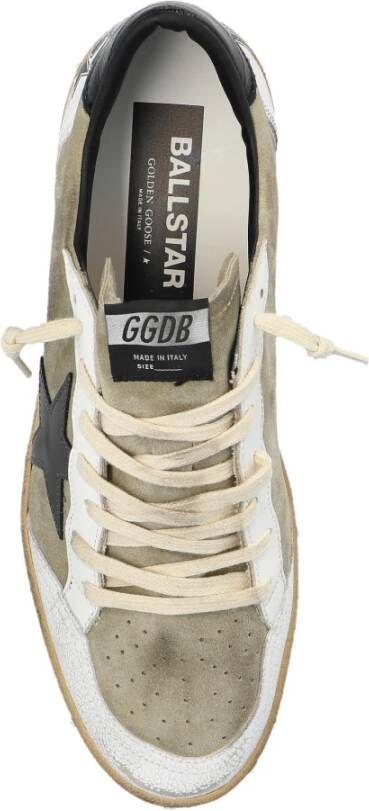 Golden Goose Sneakers Ball Star Green Heren