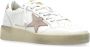 Golden Goose Witte Leren Sneakers met Vernietigend Effect White Dames - Thumbnail 4