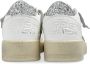 Golden Goose Witte Leren Sneakers met Vernietigend Effect White Dames - Thumbnail 23