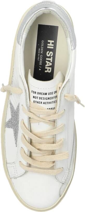 Golden Goose Sneakers HI Star Classic Met Lijst White Dames