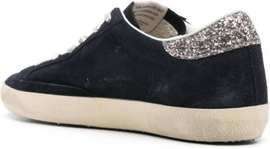 Golden Goose Sneakers met Glitterdetails Black Dames