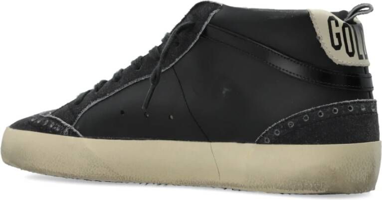 Golden Goose Sneakers Mid Star Classic Black Heren