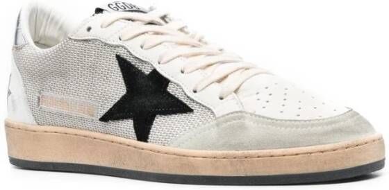 Golden Goose Net Bovenwerk Suède Ster Sneakers White Heren