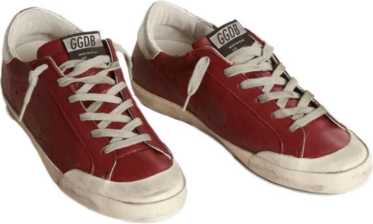 Golden Goose Trendy Damessneakers Rood Dames