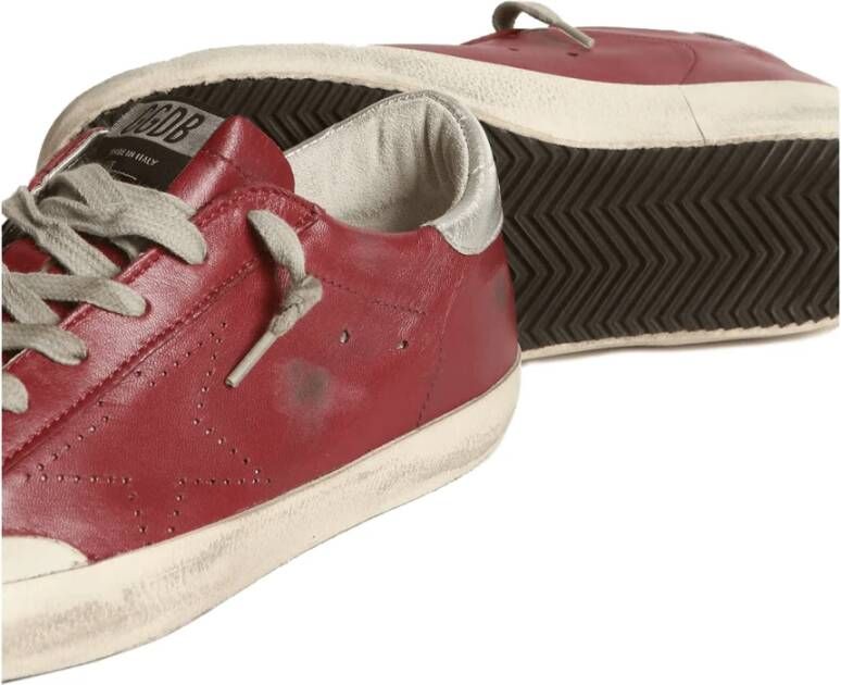 Golden Goose Trendy Damessneakers Rood Dames