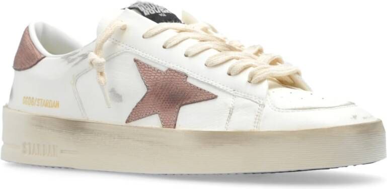 Golden Goose Sneakers Stardan Met Gespleten Kraag White Dames