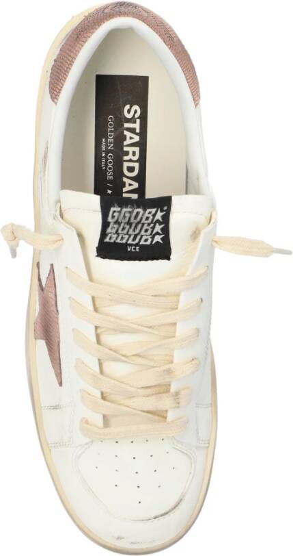 Golden Goose Sneakers Stardan Met Gespleten Kraag White Dames