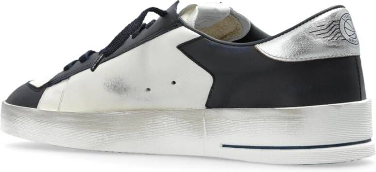 Golden Goose Sneakers Stardan Met Kraag En Veters Blue Heren