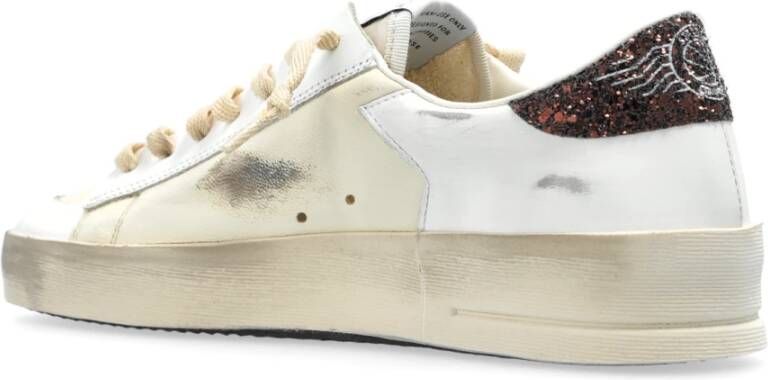 Golden Goose Sneakers Stardan Met Kraag En Veters White Dames