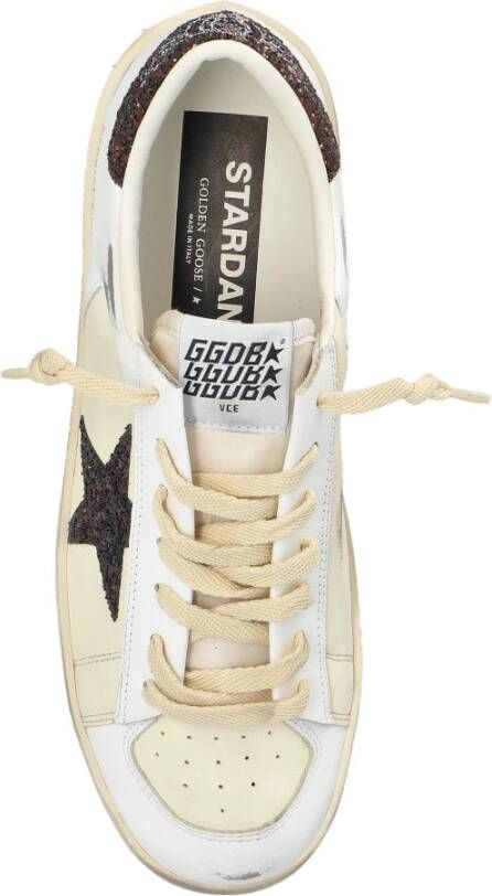 Golden Goose Sneakers Stardan Met Kraag En Veters White Dames