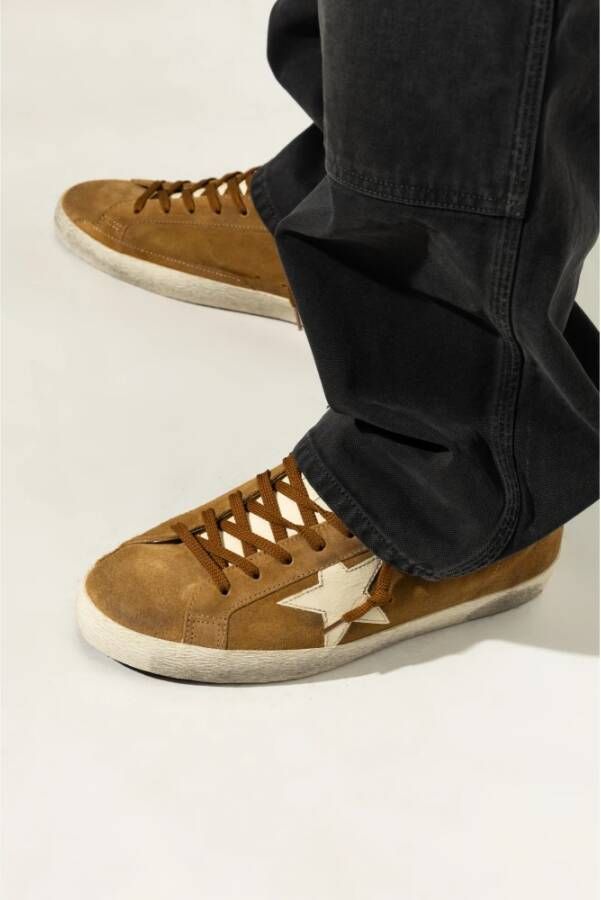 Golden Goose Sneakers Super-Star Classic Brown Heren