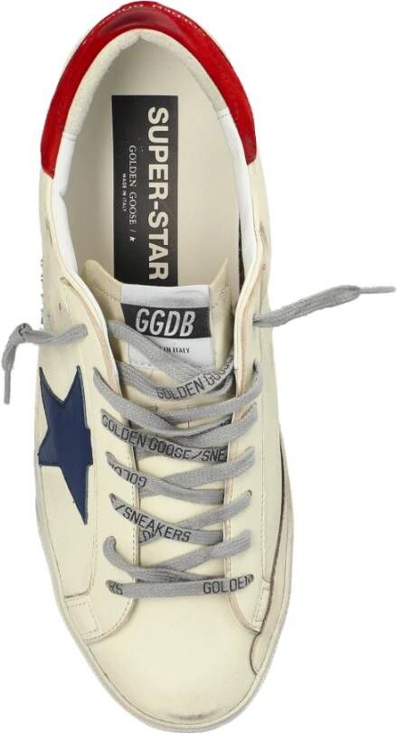 Golden Goose Sneakers Super-Star Classic Met Lijst Beige Heren